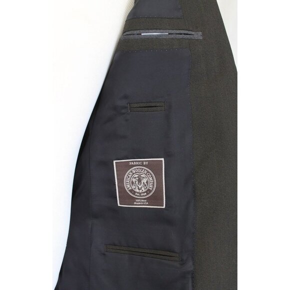 J Crew Sample Ludlow Suit Jacket In American Wool Dark Brown 40R NWOT - Picture 5 of 8